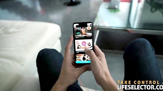 Life Selector featuring Tiffany Tatums hardcore sex