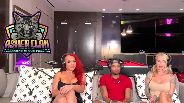 Asher Clan Podcast Stream - Sarah Jessie, Musa Phoenix and MsRedXXX