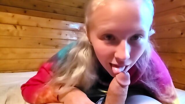 Naughty Stepsister Wants Cum In Her Mouth