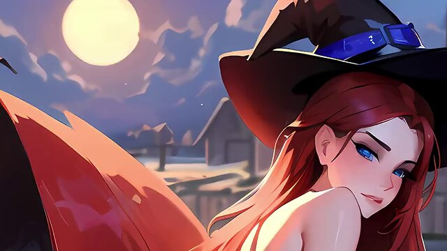Awesome Waifu Witches Compilation - Uncensored Hentai Halloween Special