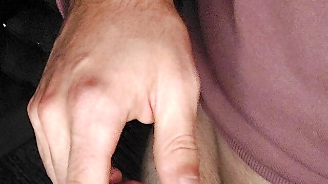 Masturbation with ejaculations on the desk