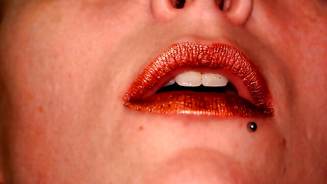 Lipstick Close Up, Lipstick Fetish