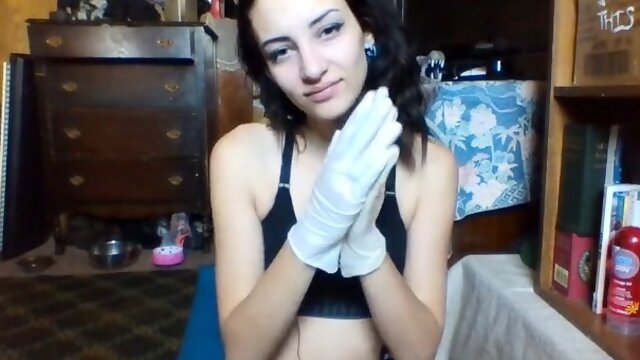 Petite x Kitten - Glove Fetish