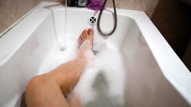 Prelude. I take a bubble bath.