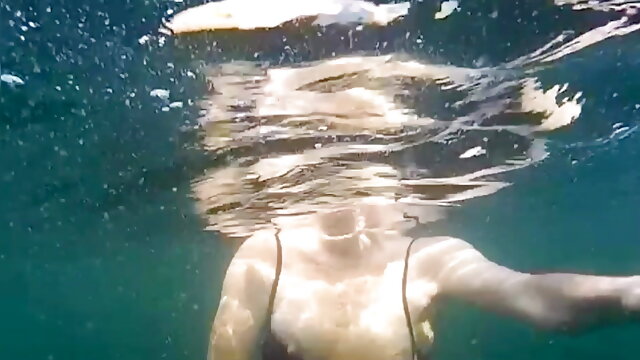 Underwater, Puffy Nipples
