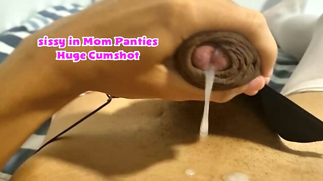 Cumming In Panties, Mom