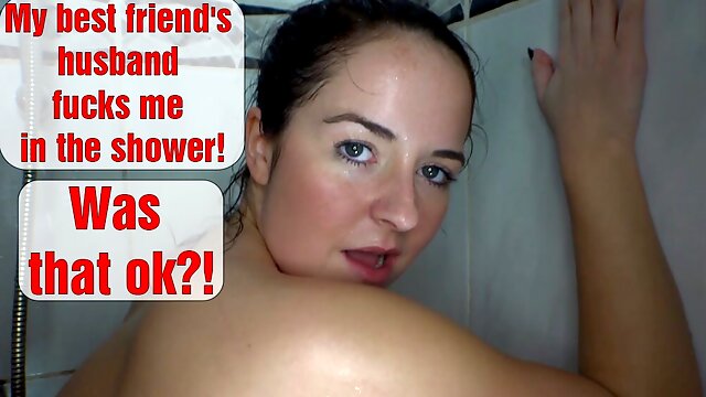 Was that going too far? My girlfriend's husband fucks me in the shower!