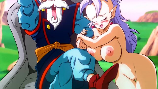 Dragonball Anime - Roshi pulverizes Everyone - Uncensored three dimensional toon Hentai Game