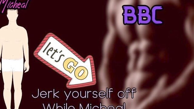 Wank Yourself off while Michael becomes addicted to BIG BLACK COCK Teaser