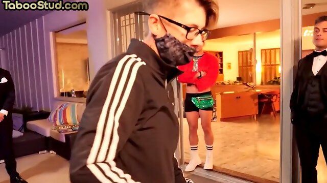 Taboo stepbrothers bareback and cum in anal hole