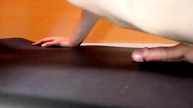 Pushups humping cum 4 orgasm