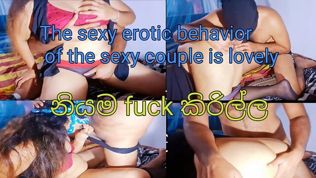 The sexy erotic behavior of the sexy couple is lovely