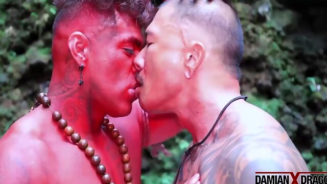 Outdoor Fucking With Kemono Dragon And With Damian Dragon
