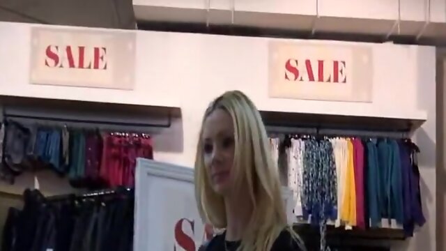 Naughty Allie - Cum Shopping With Me