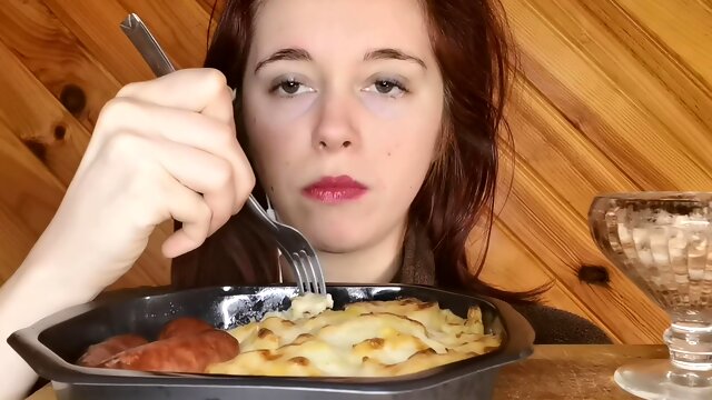 Asmr Mukbang Feederism Gratin Savoyard