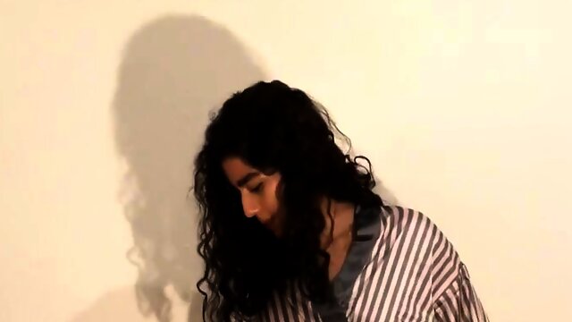 Enticing Latina babe posing in different sexy lingerie 