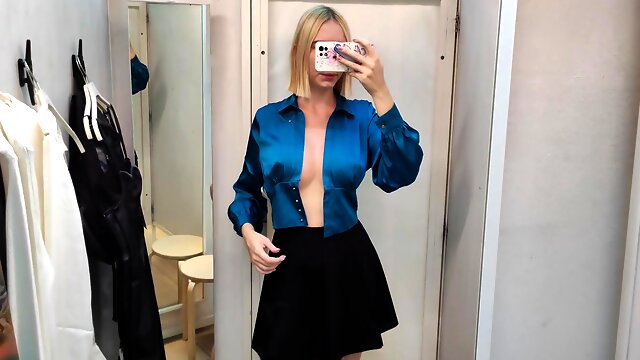 Trying On Clothes, Changing Room