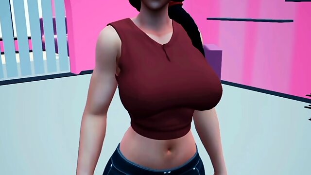 Custom Female 3D : Gameplay Episode-01 - Sexy Customizing the Girl With Hot Sexy Casual Dress Without Any Voice Video 