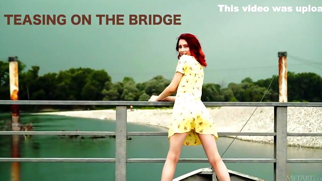 Elin Flame - Teasing On The Bridge (2020) Vhq