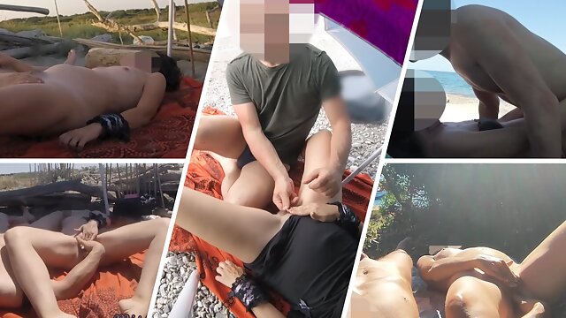 Public beach orgasm squirt compilation - Amateur exhibitionist francais - MissCreamy
