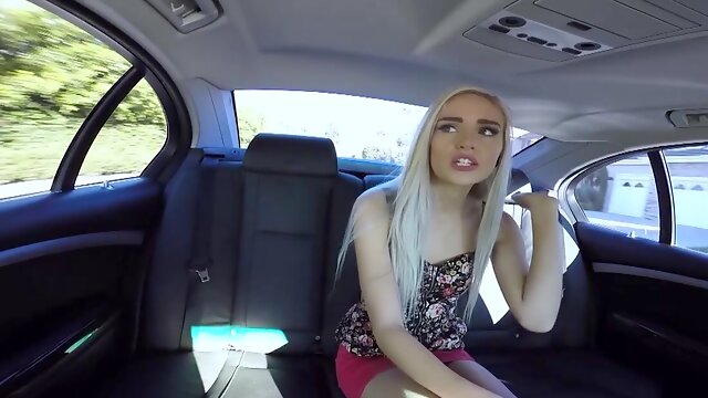 Naomi Woods picked up by her driver, and seduces him into hour long passionate fucking from European stud Jerry Kovacs!