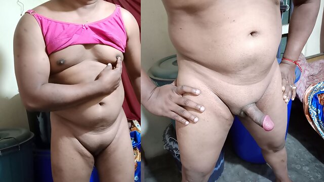 Desi Crossdesser cumshot, very hot and sexy