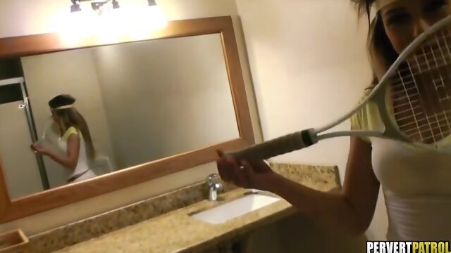 Horny Young Tennis Teen