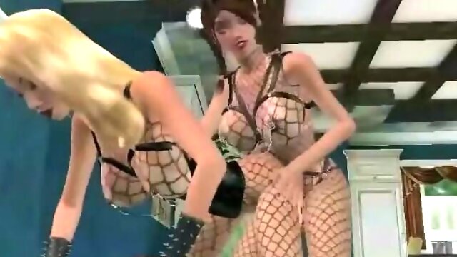 Shemale 3d Hentai Ghetto With Fishnet Doggystyle Fucked