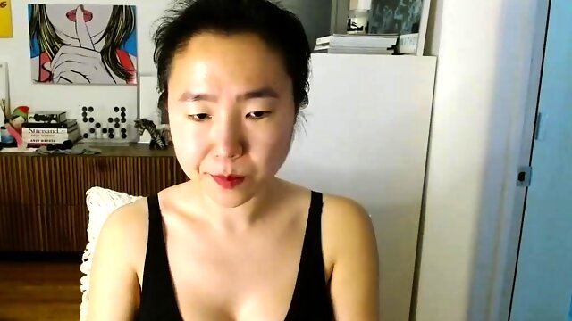 Asian MILF Sucks Big Cock And Jerks Out Cum