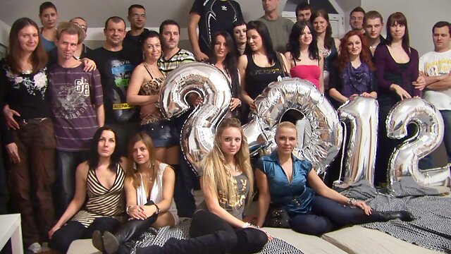 Old Young Swingers, Czech, Orgy
