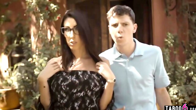 Wealthy Widow Seduced By Her Neighbors - Natasha Nice