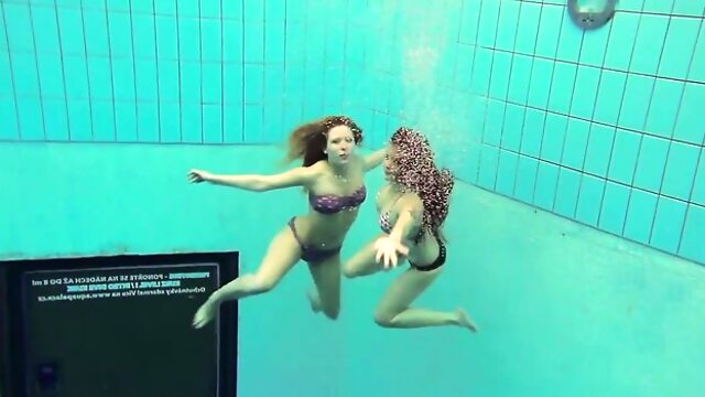 Underwater Lesbians, Hustler Shower