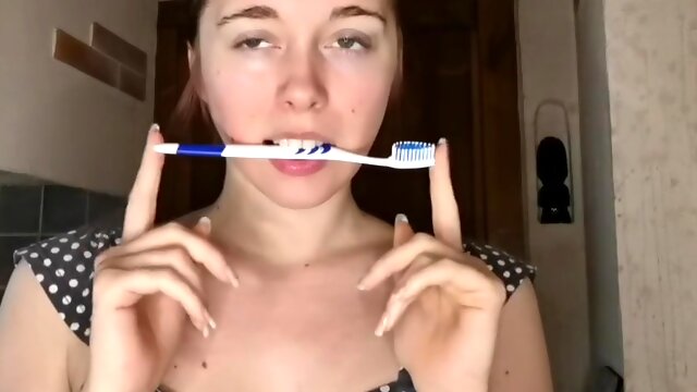 I Dildo Myself With My Toothbrush Oops Its Slipping