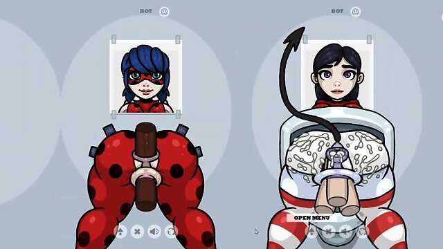 Fapwall Rule 34 Hentai game Miracolous ladybug 3 cock 1 hole