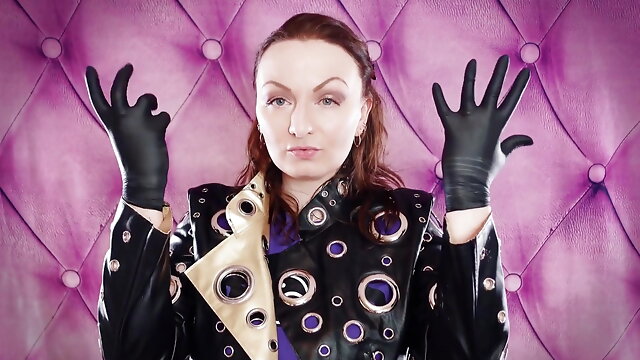 Asmr: Black Nitrile Gloves Hot Soundings by Arya Grander - Sfw Video