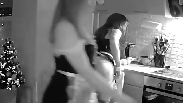 Amateur Two Maids with Big Ass Fucked While Cleaning