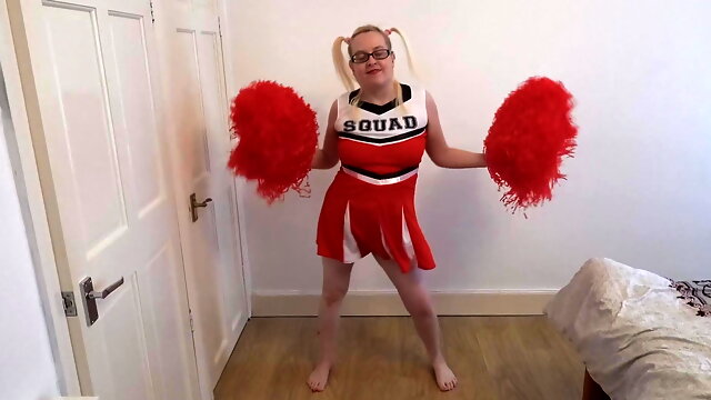 Cheerleader Striptease