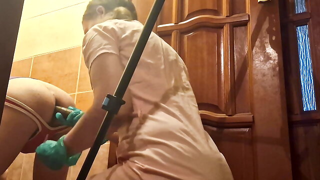 Russian In Toilet, Femdom Toilet Slaves