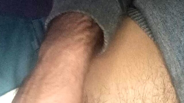 Hairy muscular dad showing off big dick video