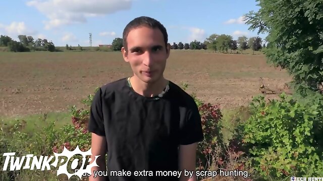 Horny Guy Finds A Young Man In The Fields And Offers Him Cash In Exchange Of His Ass