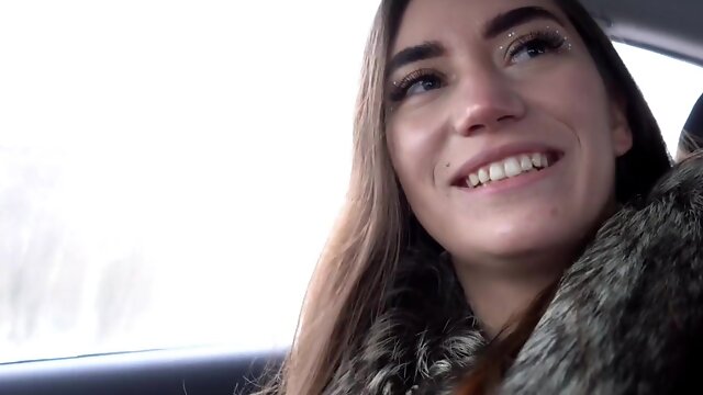 Brunette MILF Elise Moon - I Fucked the Taxi Driver Who Took Me  - reality amateur hardcore