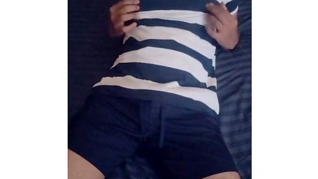 Marvelous muscle twink big cock scorching jock tease wank off precum