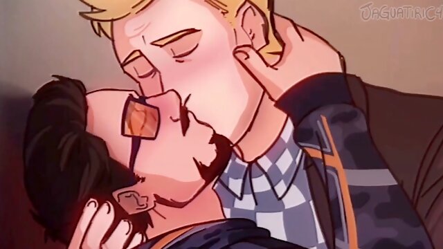 Iron guy x Captain America - Tony Stark x Steve Rogers Stony marvel gay sex