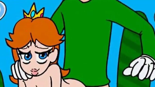 Princess Peach hot teen sex