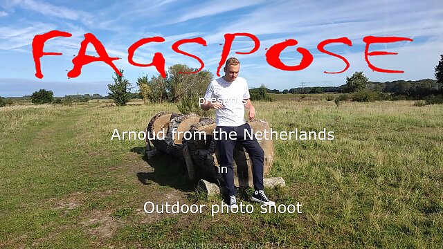 Arnoud from the Netherlands - outdoor photo shoot