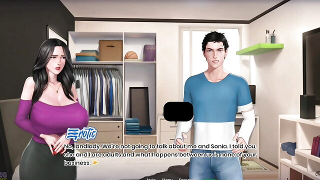 Hot stepmom gave me a handjob - Prince Of Suburbia #23 By EroticGamesNC