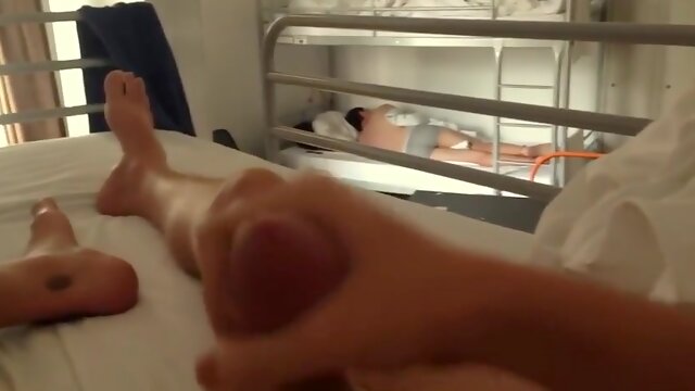 Teen Having A Risky Wank In Dormitory 2