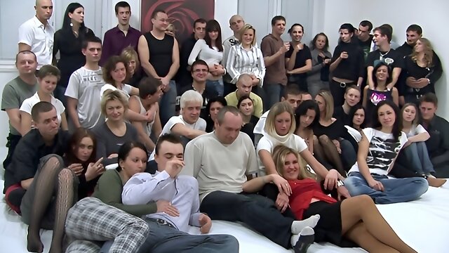 Czech Swingers Party, Czech Orgy, Group Sex Party