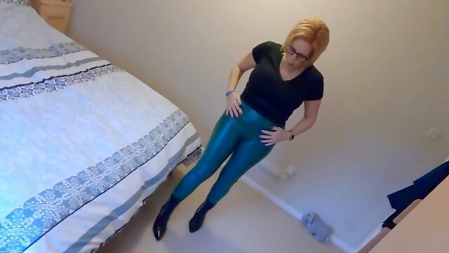 Skin Tight Leather Trousers Pt1