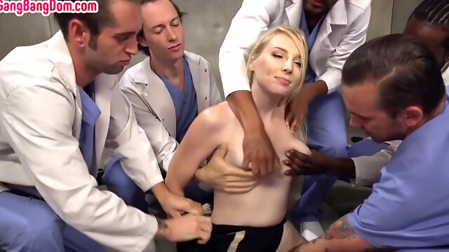 Gangbang Ir Whore Rough Humped In Bdsm By Many Doctors